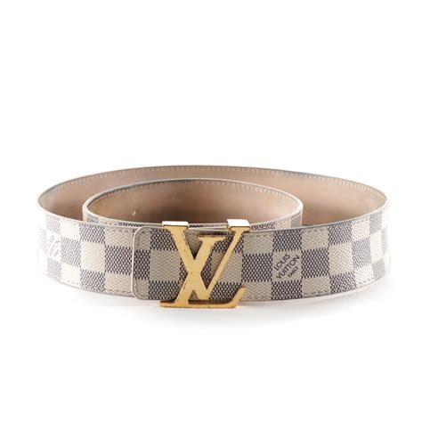 gray louis vuitton belt|white Louis Vuitton belt real.